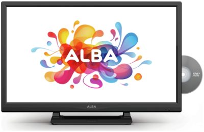 Alba - 24 Inch - HD Ready LED TV/DVD Combi.
